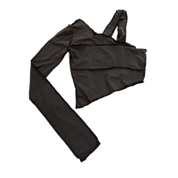 (di)vision One Arm Top in Dark Grey - Picture 1 of 3